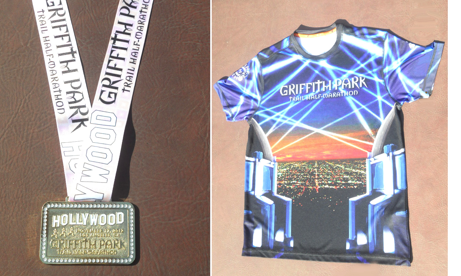 shirt and medal